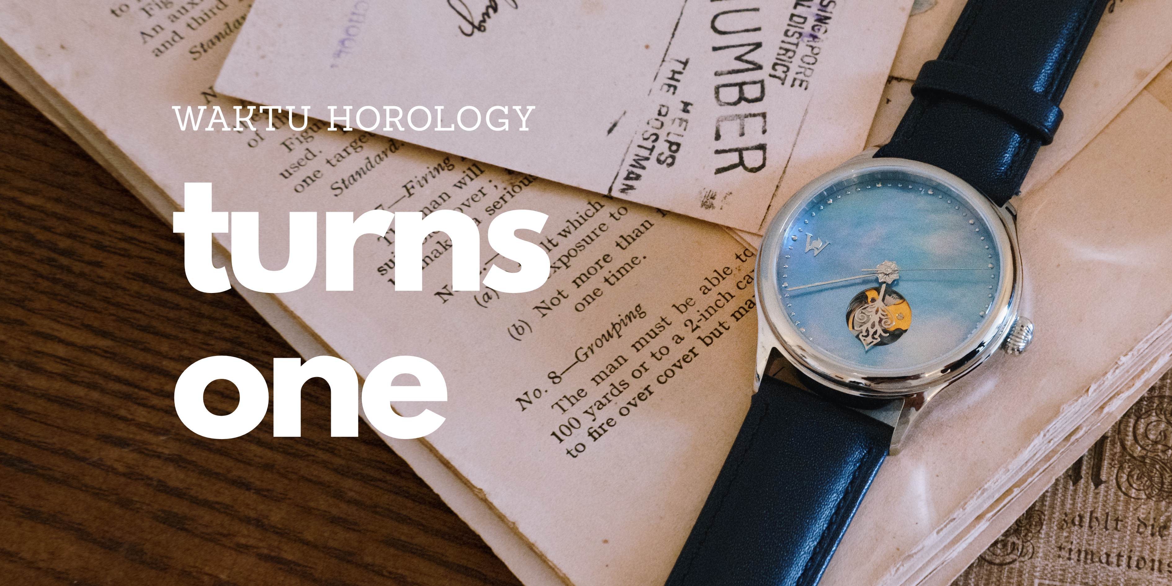 Waktu Horology Turns 1